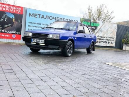Синий ВАЗ 2109, объемом двигателя 1.5 л и пробегом 1 тыс. км за 1200 $, фото 1 на Automoto.ua