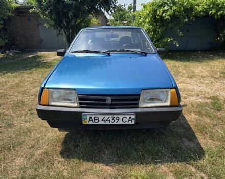 Синий ВАЗ 2109, объемом двигателя 1.5 л и пробегом 230 тыс. км за 1455 $, фото 1 на Automoto.ua