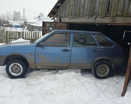 Синий ВАЗ 2109, объемом двигателя 1.5 л и пробегом 350 тыс. км за 750 $, фото 1 на Automoto.ua