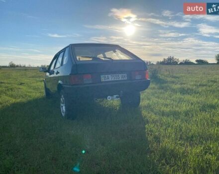 Синий ВАЗ 2109, объемом двигателя 2 л и пробегом 50 тыс. км за 1600 $, фото 1 на Automoto.ua