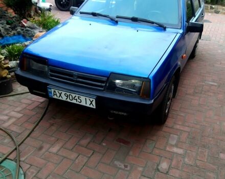 Синий ВАЗ 2109, объемом двигателя 1.5 л и пробегом 100 тыс. км за 1200 $, фото 1 на Automoto.ua