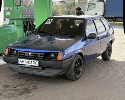 Синий ВАЗ 2109, объемом двигателя 1.5 л и пробегом 100 тыс. км за 674 $, фото 1 на Automoto.ua