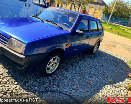 Синий ВАЗ 2109, объемом двигателя 1.5 л и пробегом 200 тыс. км за 850 $, фото 1 на Automoto.ua