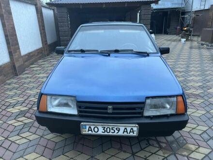 Синий ВАЗ 2109, объемом двигателя 1.5 л и пробегом 200 тыс. км за 850 $, фото 1 на Automoto.ua