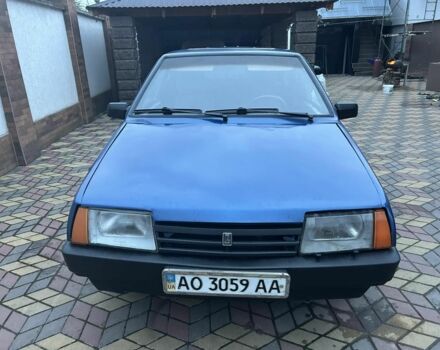Синий ВАЗ 2109, объемом двигателя 1.5 л и пробегом 200 тыс. км за 850 $, фото 1 на Automoto.ua