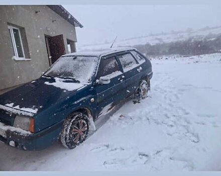 Синий ВАЗ 2109, объемом двигателя 1.5 л и пробегом 155 тыс. км за 1200 $, фото 1 на Automoto.ua