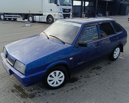 Синий ВАЗ 2109, объемом двигателя 1.46 л и пробегом 200 тыс. км за 650 $, фото 1 на Automoto.ua