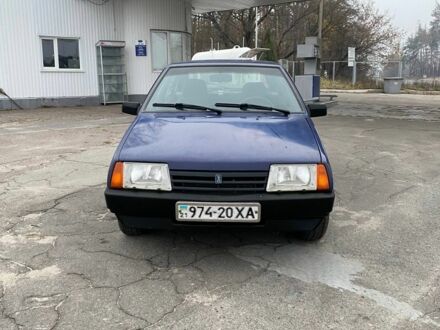 Синий ВАЗ 2109, объемом двигателя 0 л и пробегом 300 тыс. км за 2000 $, фото 1 на Automoto.ua