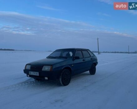 Синий ВАЗ 2109, объемом двигателя 1.5 л и пробегом 170 тыс. км за 1000 $, фото 1 на Automoto.ua