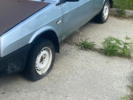 Синий ВАЗ 2109, объемом двигателя 1 л и пробегом 200 тыс. км за 300 $, фото 1 на Automoto.ua