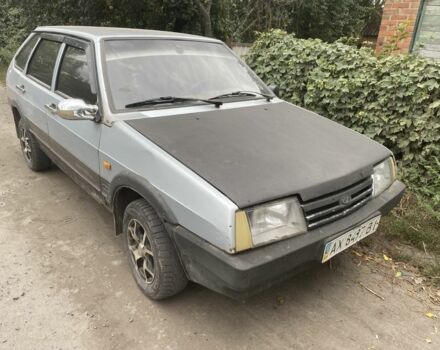 Синий ВАЗ 2109, объемом двигателя 1.5 л и пробегом 300 тыс. км за 561 $, фото 1 на Automoto.ua