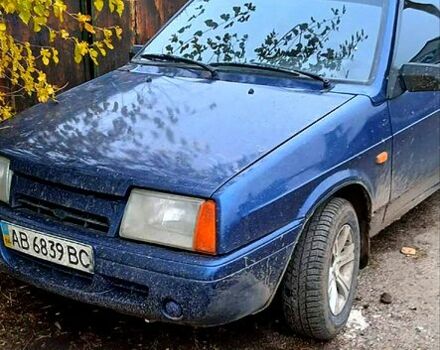Синий ВАЗ 2109, объемом двигателя 1.5 л и пробегом 258 тыс. км за 1000 $, фото 1 на Automoto.ua