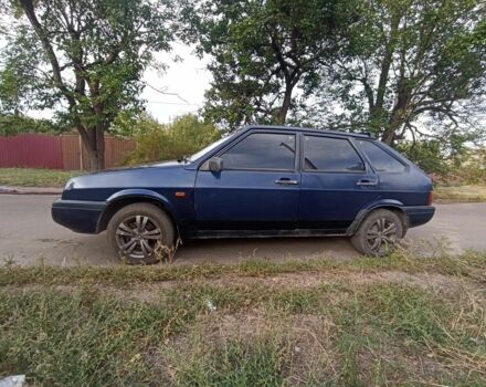 Синий ВАЗ 2109, объемом двигателя 1.5 л и пробегом 200 тыс. км за 1237 $, фото 1 на Automoto.ua