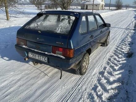 Синий ВАЗ 2109, объемом двигателя 1.5 л и пробегом 300 тыс. км за 800 $, фото 1 на Automoto.ua