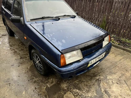 Синий ВАЗ 2109, объемом двигателя 1.5 л и пробегом 155 тыс. км за 750 $, фото 1 на Automoto.ua