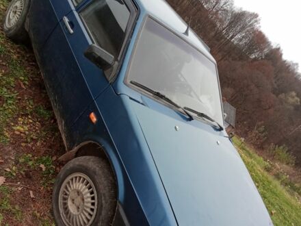 Синий ВАЗ 2109, объемом двигателя 5 л и пробегом 200 тыс. км за 550 $, фото 1 на Automoto.ua