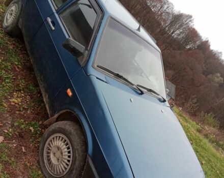 Синій ВАЗ 2109, об'ємом двигуна 5 л та пробігом 200 тис. км за 550 $, фото 1 на Automoto.ua