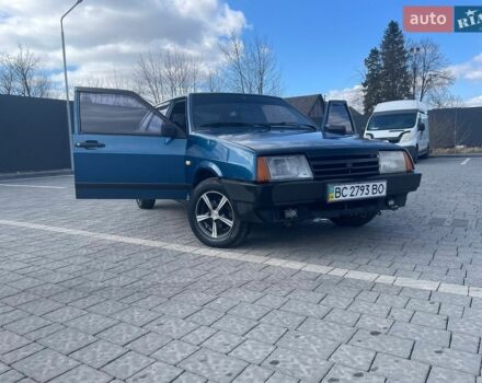 Синий ВАЗ 2109, объемом двигателя 1.5 л и пробегом 222 тыс. км за 1100 $, фото 1 на Automoto.ua