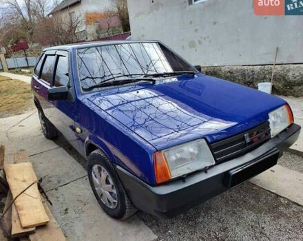 Синий ВАЗ 2109, объемом двигателя 1.5 л и пробегом 120 тыс. км за 1450 $, фото 1 на Automoto.ua