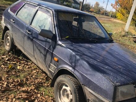 Синій ВАЗ 2109, об'ємом двигуна 1.5 л та пробігом 240 тис. км за 700 $, фото 1 на Automoto.ua