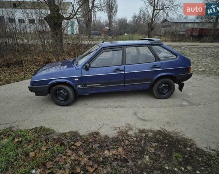 Синий ВАЗ 2109, объемом двигателя 1.5 л и пробегом 100 тыс. км за 1050 $, фото 1 на Automoto.ua
