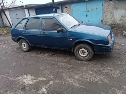 Синий ВАЗ 2109, объемом двигателя 1.5 л и пробегом 2 тыс. км за 426 $, фото 1 на Automoto.ua