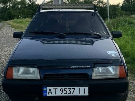 Синий ВАЗ 2109, объемом двигателя 1.5 л и пробегом 79 тыс. км за 1300 $, фото 1 на Automoto.ua