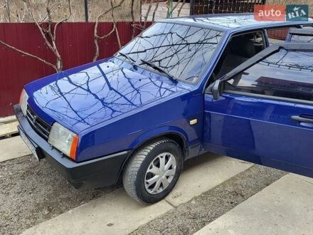 Синий ВАЗ 2109, объемом двигателя 1.5 л и пробегом 120 тыс. км за 1550 $, фото 1 на Automoto.ua