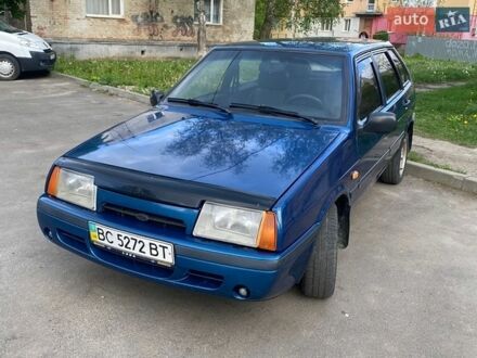 Синий ВАЗ 2109, объемом двигателя 1.46 л и пробегом 180 тыс. км за 1368 $, фото 1 на Automoto.ua