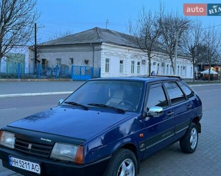 Синий ВАЗ 2109, объемом двигателя 1.5 л и пробегом 200 тыс. км за 1250 $, фото 1 на Automoto.ua