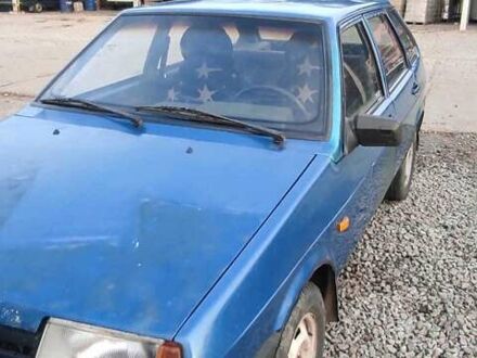 Синий ВАЗ 2109, объемом двигателя 1.5 л и пробегом 220 тыс. км за 755 $, фото 1 на Automoto.ua