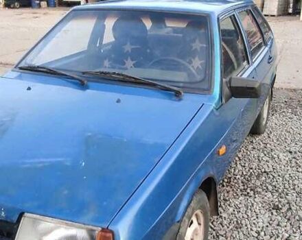 Синій ВАЗ 2109, об'ємом двигуна 1.5 л та пробігом 220 тис. км за 755 $, фото 1 на Automoto.ua