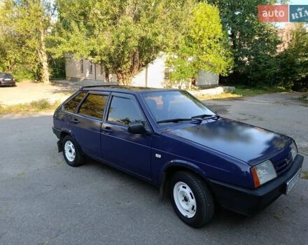 Синій ВАЗ 2109, об'ємом двигуна 1.5 л та пробігом 123 тис. км за 2000 $, фото 1 на Automoto.ua