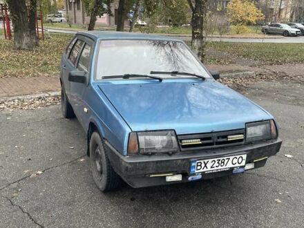 Синий ВАЗ 2109, объемом двигателя 1.5 л и пробегом 135 тыс. км за 900 $, фото 1 на Automoto.ua
