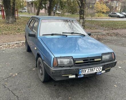 Синий ВАЗ 2109, объемом двигателя 1.5 л и пробегом 135 тыс. км за 900 $, фото 1 на Automoto.ua