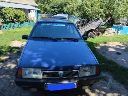 Синий ВАЗ 2109, объемом двигателя 0 л и пробегом 200 тыс. км за 1000 $, фото 1 на Automoto.ua