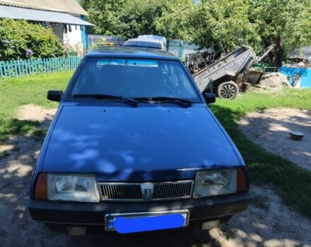 Синий ВАЗ 2109, объемом двигателя 0 л и пробегом 200 тыс. км за 1000 $, фото 1 на Automoto.ua