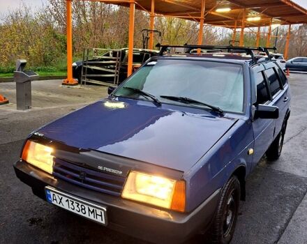 Синий ВАЗ 2109, объемом двигателя 1.5 л и пробегом 205 тыс. км за 650 $, фото 1 на Automoto.ua