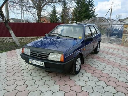 ВАЗ 2109 1999 у Тернополі на Automoto.ua Синій ВАЗ 2109, об'ємом двигуна 1.5 л та пробігом 200 тис. км за 1350 $, фото 1 на Automoto.ua