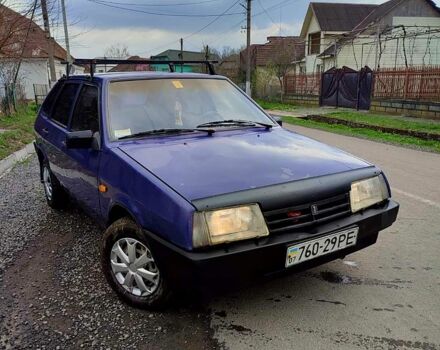 Синій ВАЗ 2109, об'ємом двигуна 1.5 л та пробігом 78 тис. км за 680 $, фото 1 на Automoto.ua
