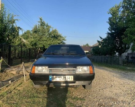 Синий ВАЗ 2109, объемом двигателя 1.5 л и пробегом 2 тыс. км за 1200 $, фото 1 на Automoto.ua