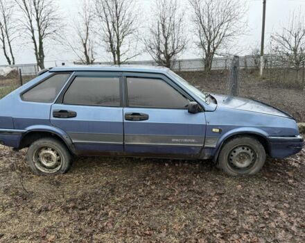 Синий ВАЗ 2109, объемом двигателя 1.6 л и пробегом 127 тыс. км за 650 $, фото 1 на Automoto.ua