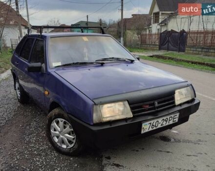 Синій ВАЗ 2109, об'ємом двигуна 1.5 л та пробігом 78 тис. км за 684 $, фото 1 на Automoto.ua