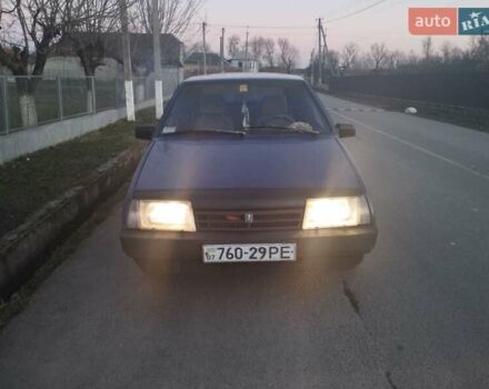 Синій ВАЗ 2109, об'ємом двигуна 1.5 л та пробігом 26 тис. км за 370 $, фото 1 на Automoto.ua