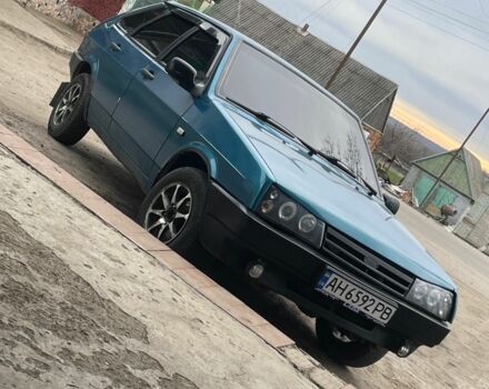 Синий ВАЗ 2109, объемом двигателя 1.5 л и пробегом 358 тыс. км за 1662 $, фото 1 на Automoto.ua