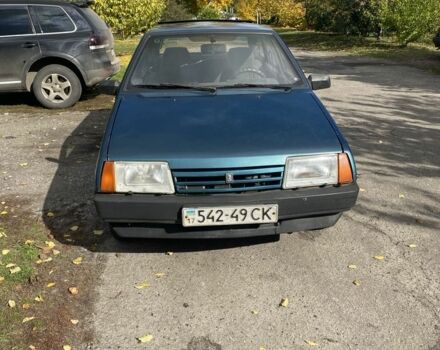 Синий ВАЗ 2109, объемом двигателя 1.5 л и пробегом 190 тыс. км за 556 $, фото 1 на Automoto.ua