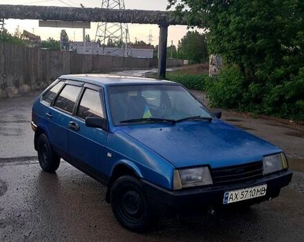 Синий ВАЗ 2109, объемом двигателя 1.5 л и пробегом 200 тыс. км за 850 $, фото 1 на Automoto.ua