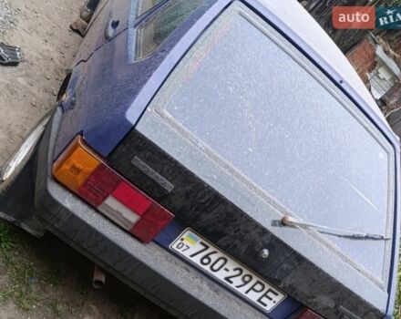 Синий ВАЗ 2109, объемом двигателя 1.5 л и пробегом 150 тыс. км за 600 $, фото 1 на Automoto.ua