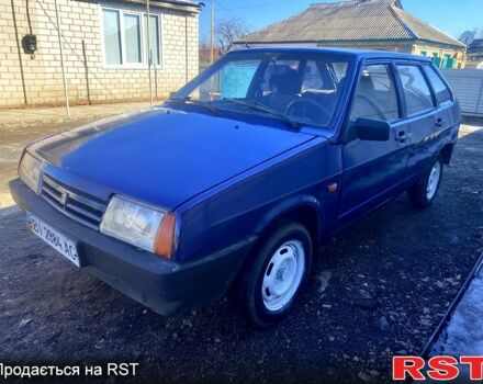 Синій ВАЗ 2109, об'ємом двигуна 1.5 л та пробігом 186 тис. км за 950 $, фото 1 на Automoto.ua