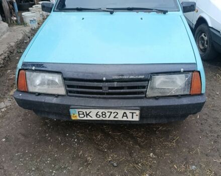 Синий ВАЗ 2109, объемом двигателя 1.5 л и пробегом 123 тыс. км за 1150 $, фото 1 на Automoto.ua